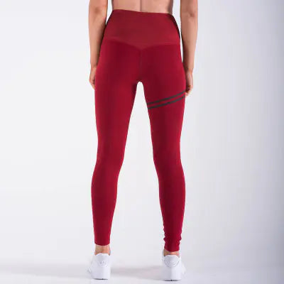 High Waist Elastic Women's Leggings