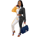 Sweatshirt and Waist Embraced Sports Set